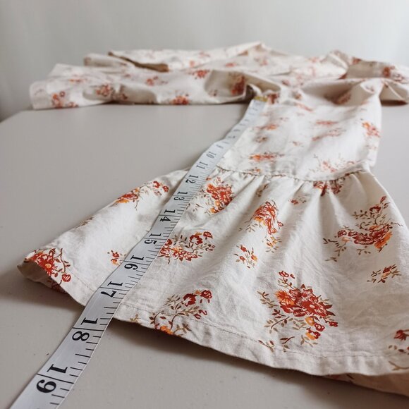 Roxy Floral Bell Sleeve Button-down Blouse - Picture 13 of 16